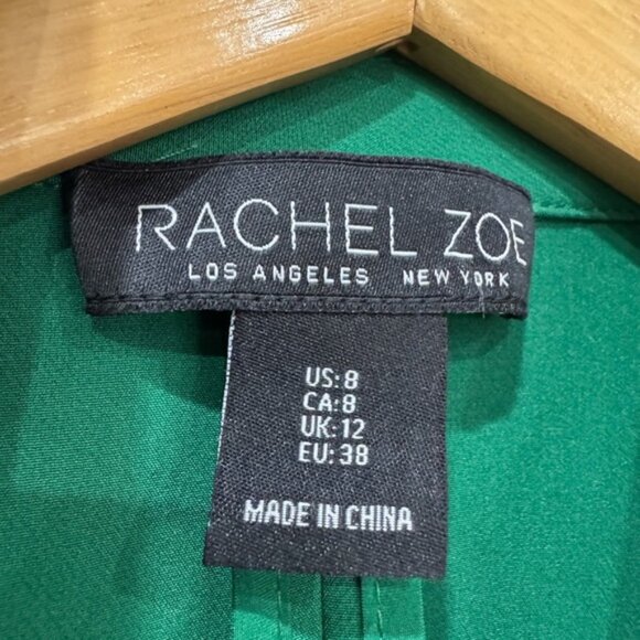 Green Rachel Zoe 2-Piece Suit Set Size 8 EUC - Picture 8 of 8